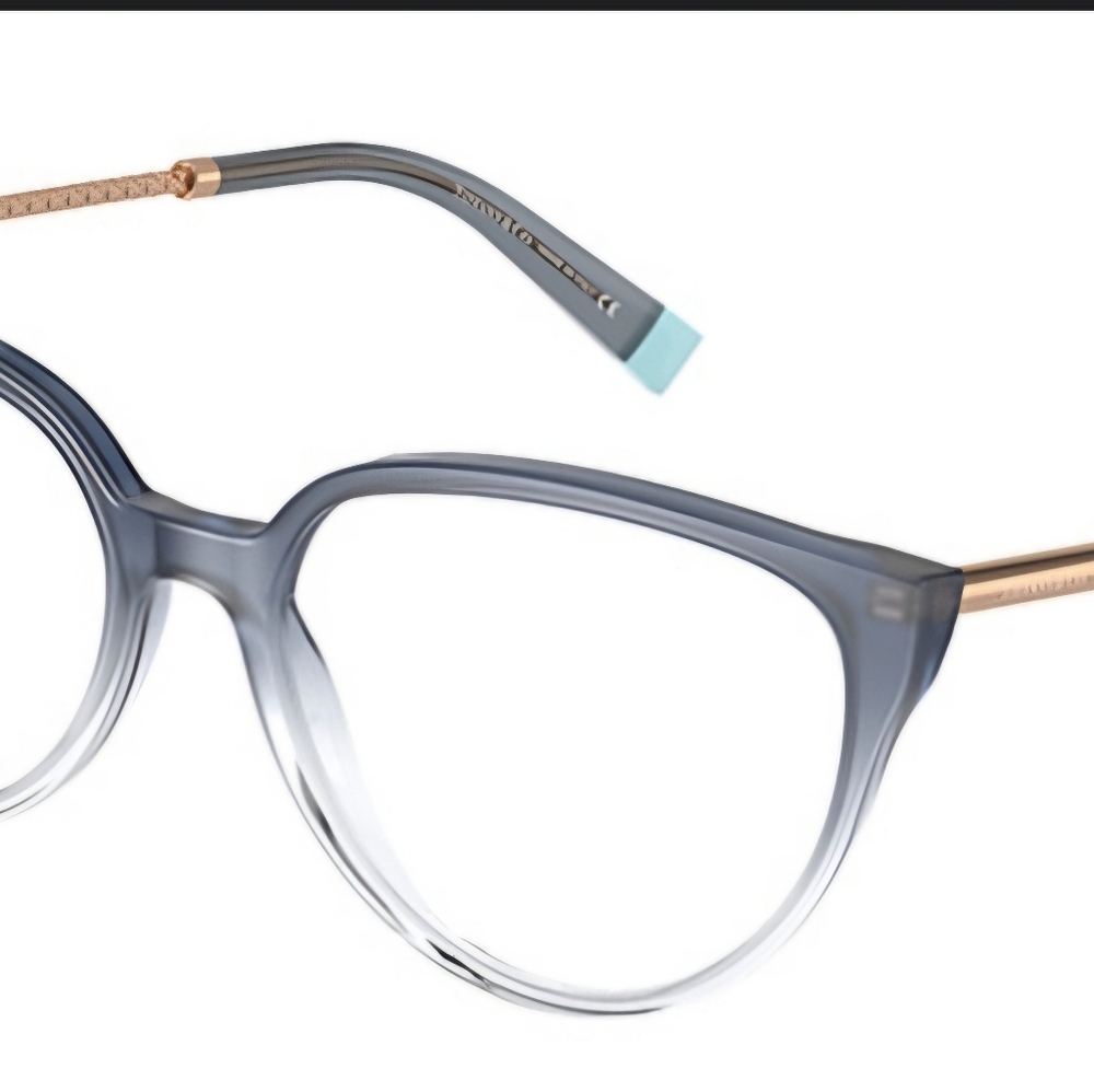 Tiffany & Co TF 2206 Cat Eye Perscription Frames Only Rubedo Ombre Luxury #93
